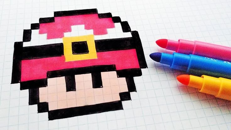 Pixel drawing Minecraft