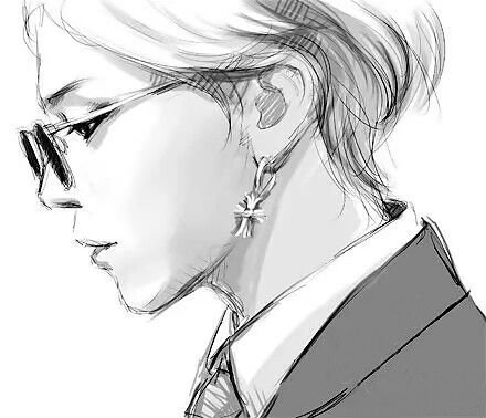 G Dragon рисунок