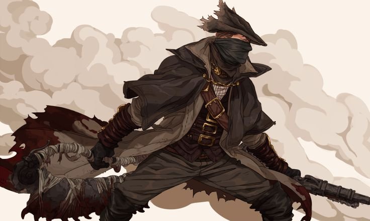 Bloodborne Art охотник