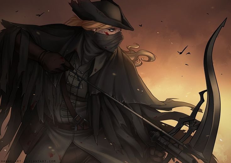 Bloodborne охотник арт