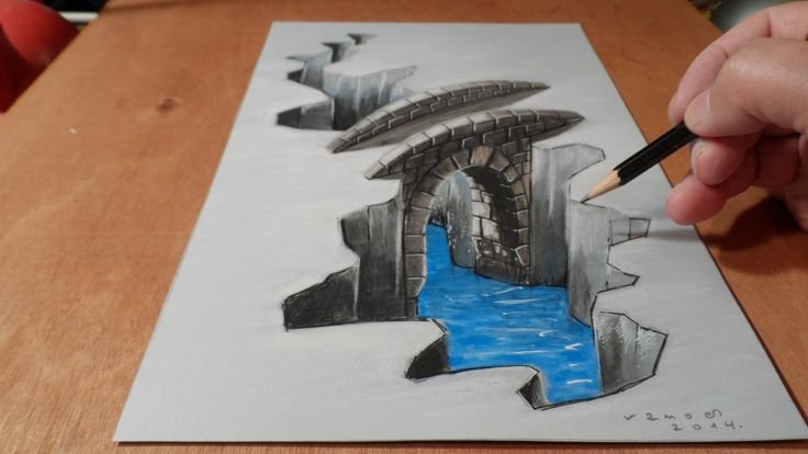Красивые карандашом для начинающих 3d