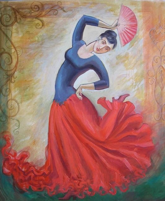 Рисунок к опере Кармен