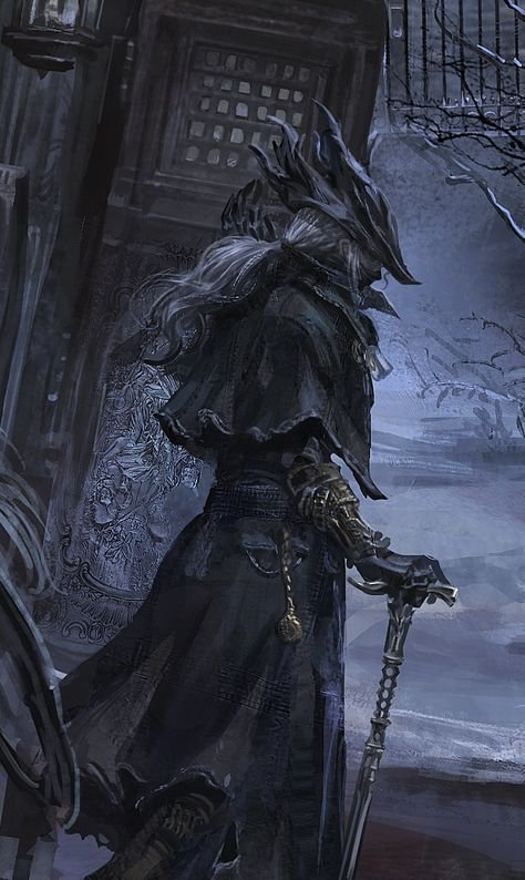 Охотник Герман Bloodborne Фанарт