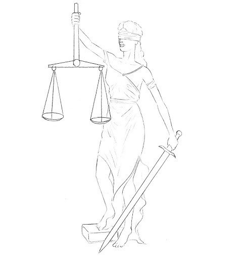 Статуя Богини правосудия Фемиды