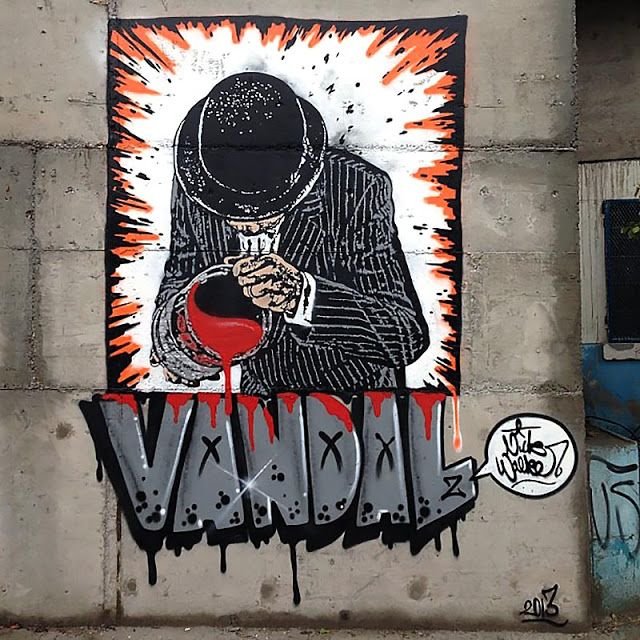 Вандал рисунок