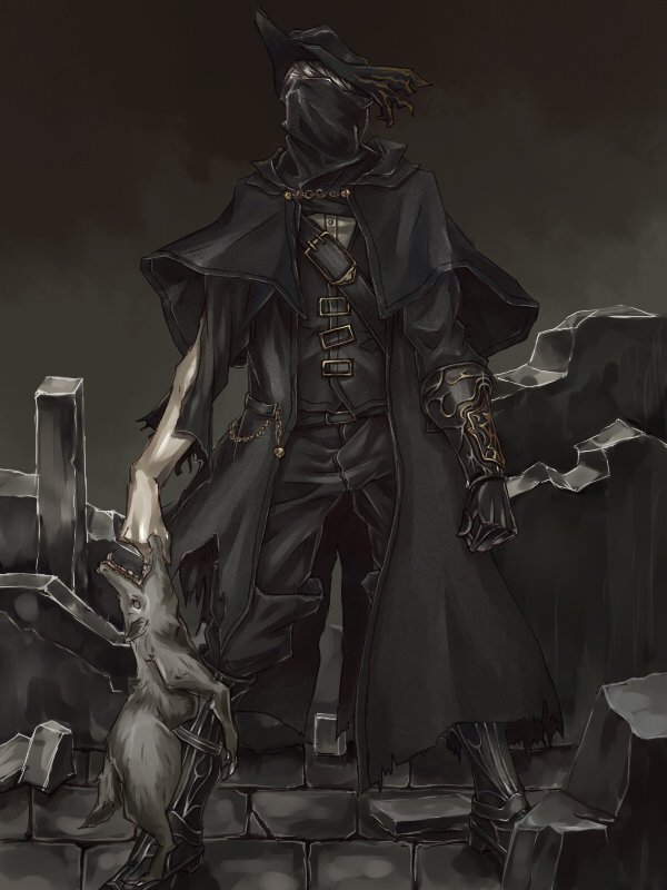 Bloodborne охотник