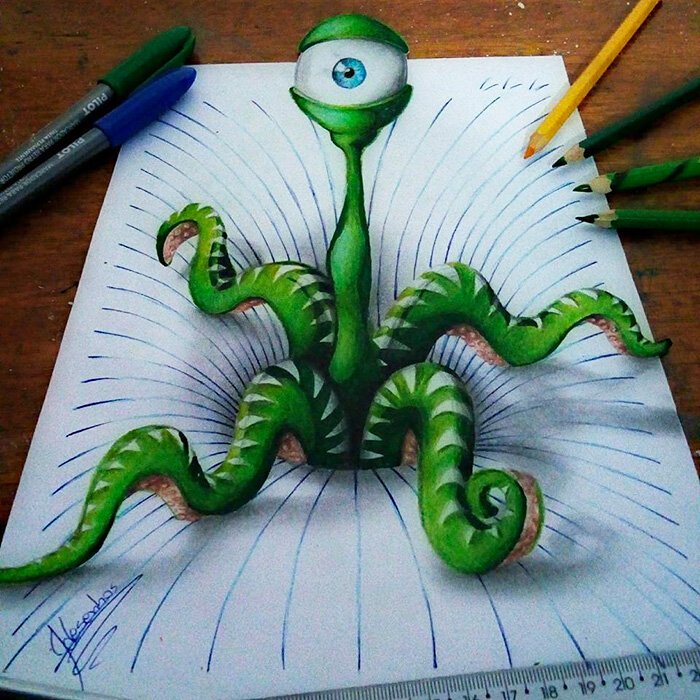 Трехмерные рисунки