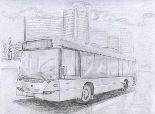 Красивый автобус