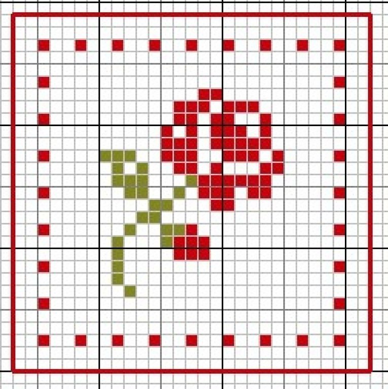 Бискорню тюльпан схемы