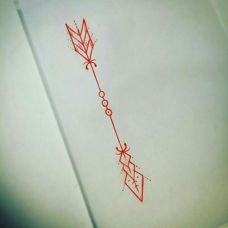 Тату стрела