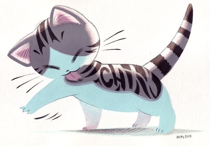 Аниме кошки