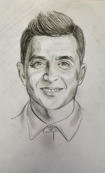 Владимир Зеленский портрет
