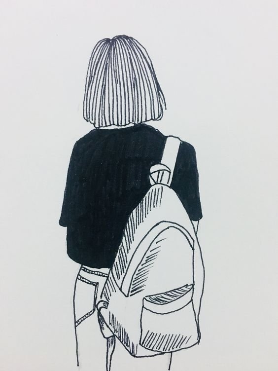 Рисунки для срисовки лёгкие люди