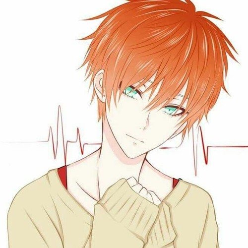 Mystic Messenger Саеран рыжий