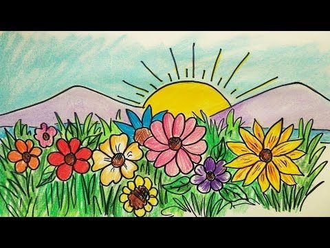 Рисунок на тему лето