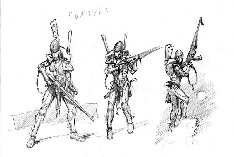 Warhammer 40k Eldar Guardian