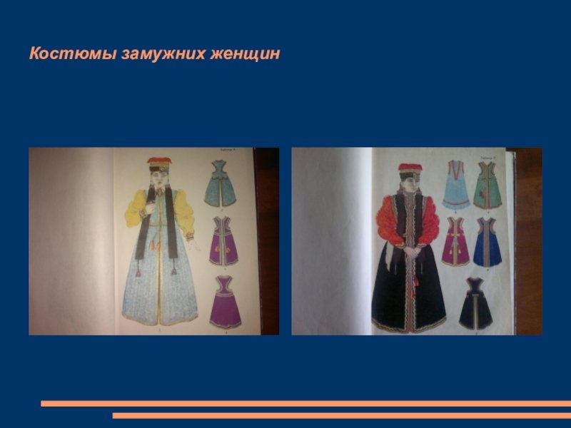 Элементы костюма Калмыков