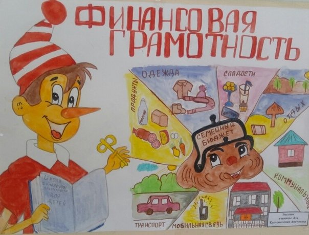 Рисунки по финансовой грамотности