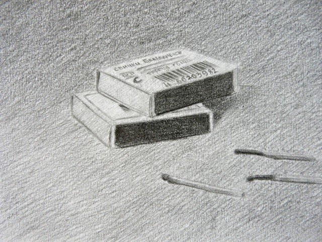 Рисунок спичечного коробка