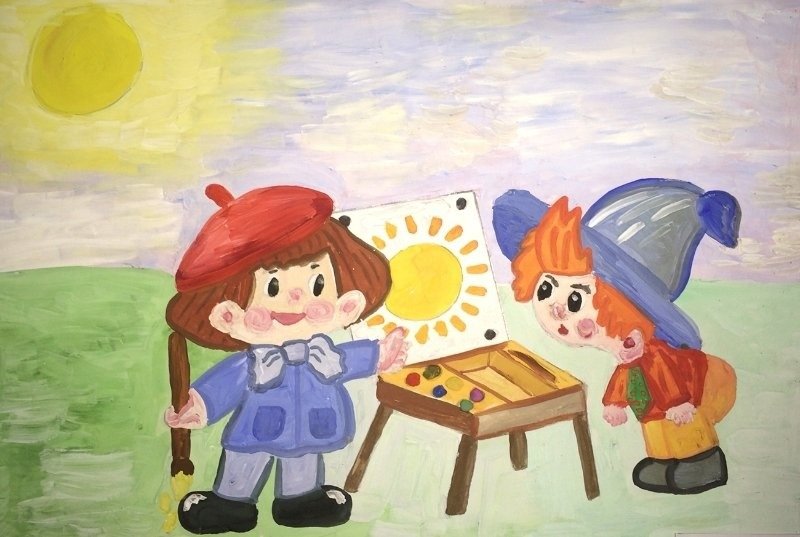 Незнайка рисунок
