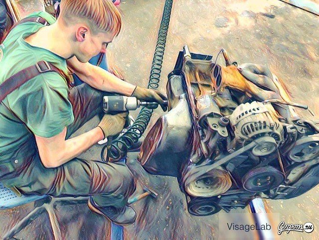 Советские автомеханики