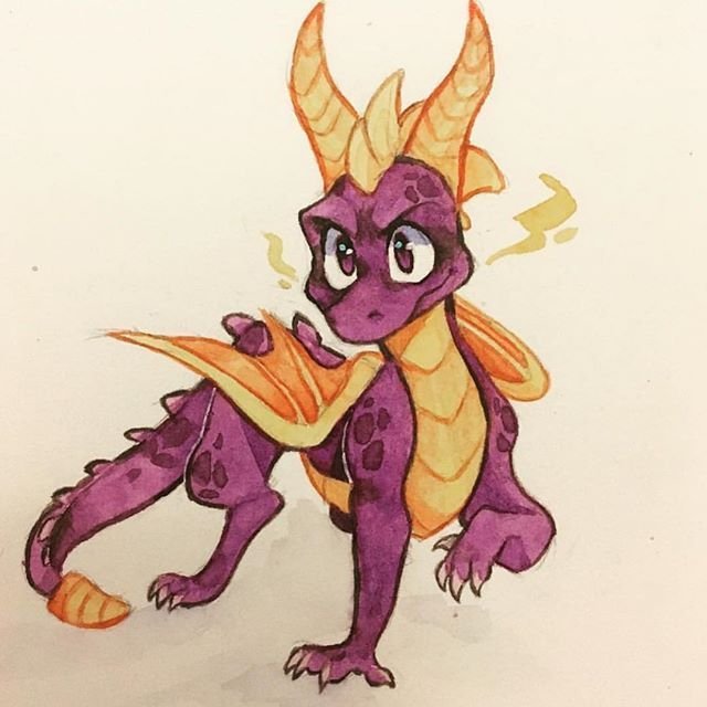 Spyro the Dragon Art