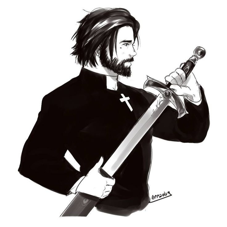 Священник арты