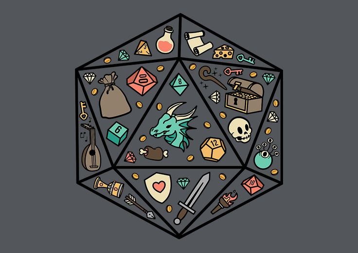 Dungeons Dragons дайсы