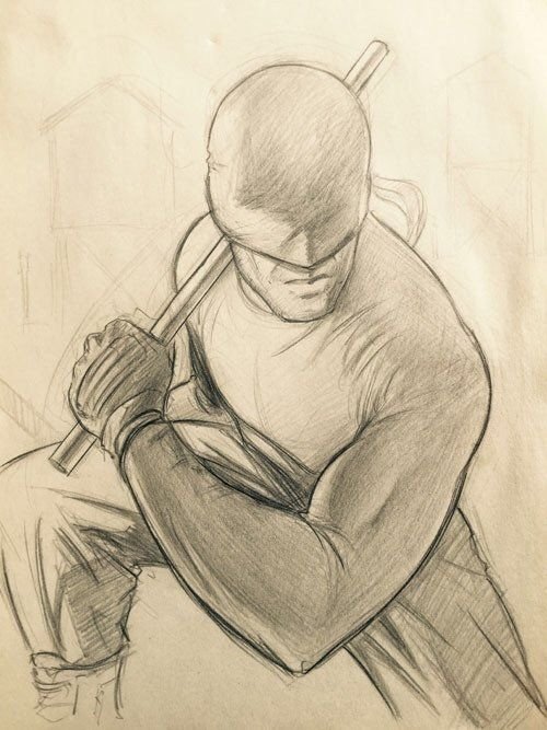 Daredevil рисунок