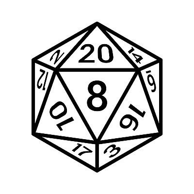 Игральная кость d20