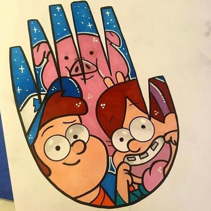 Рисунки граффити Фолс