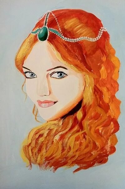 Хюррем Султан рисунок