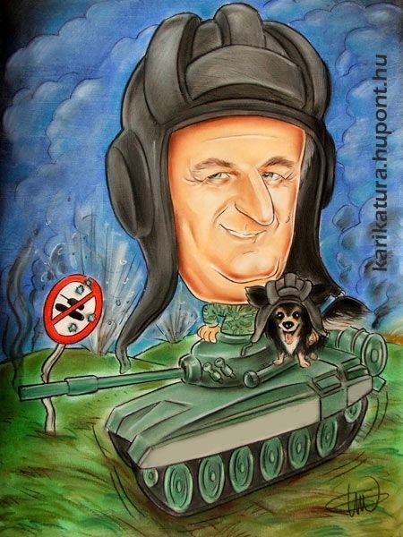 Танкист карикатура