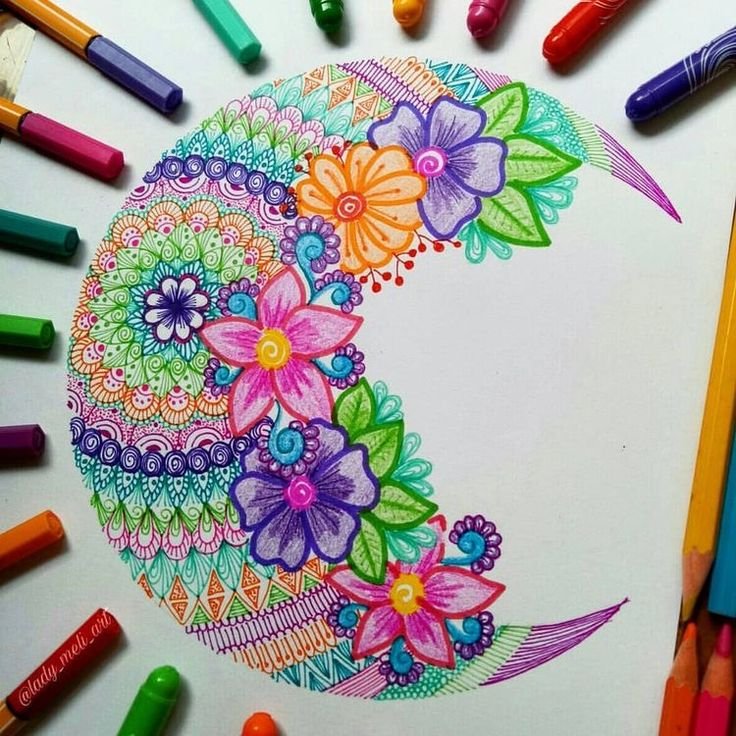 Рисунки фломастерами