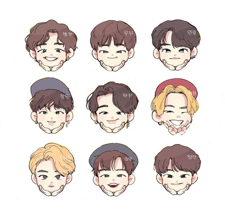 Stray Kids Чиби Феликс