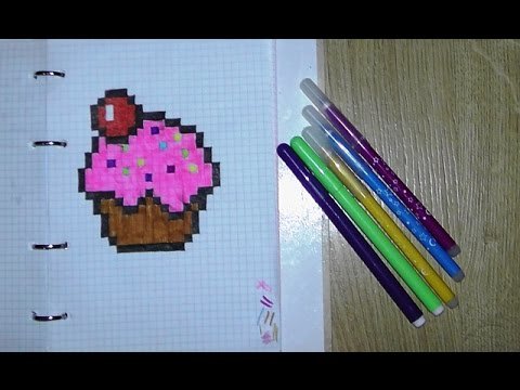 Кекс по клеточкам