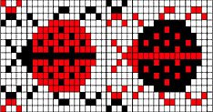 Жаккард Божья коровка