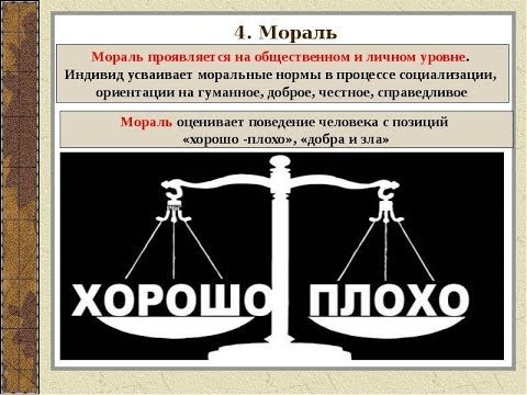Рисунок на тему мораль