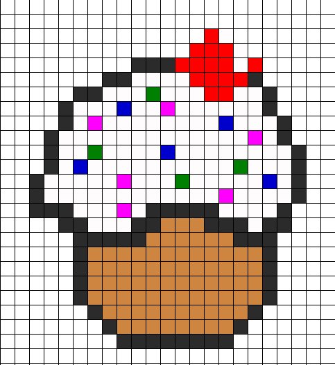 Рисунки по клеткам легкие и красивые