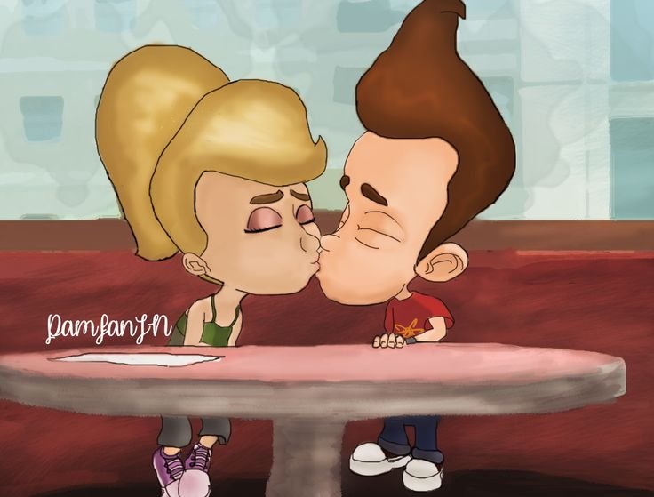 Джимми нейтрон и Синди Вортекс