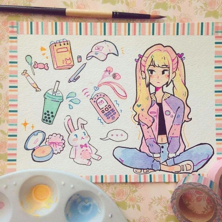 Идеи для рисунков милые