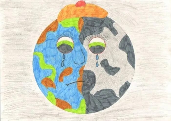Рисование на тему экология