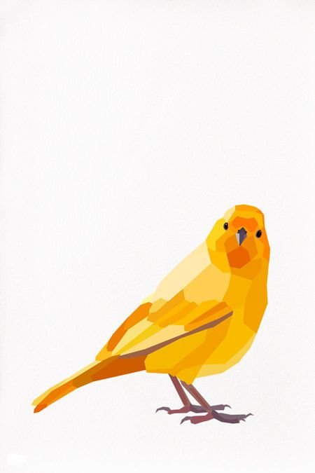 Canary мультяшный