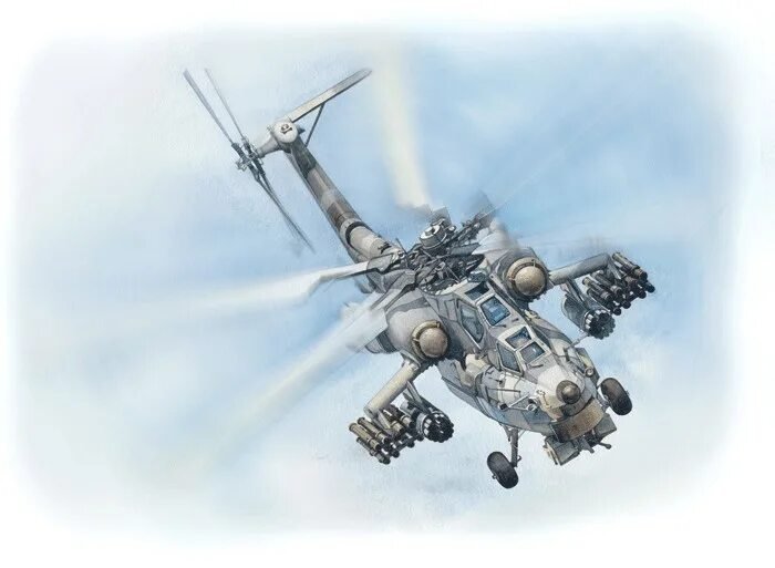 Вертолёт ми-28н ночной охотник