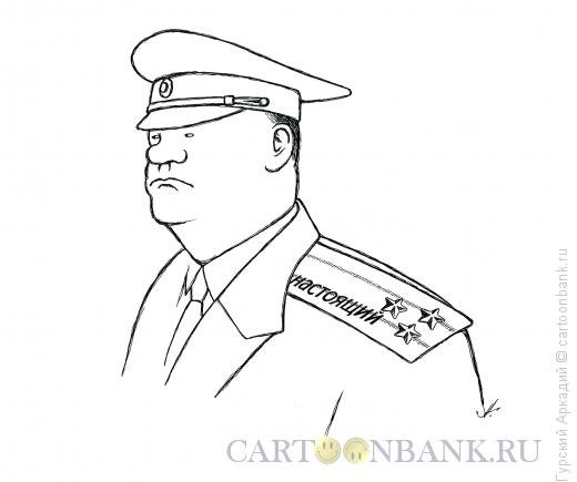 Рисунок черно белый полковник