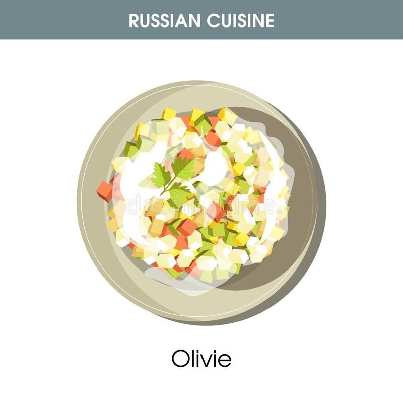 Оливье рисунок