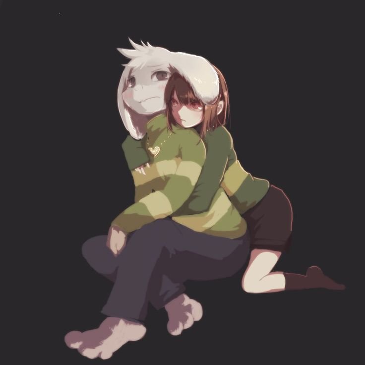 Asriel and Chara