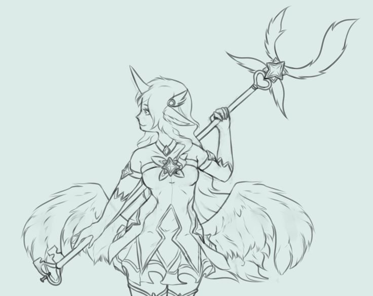 League of Legends эскизы