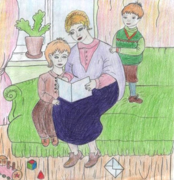 Чук и Гек рисунок карандашом