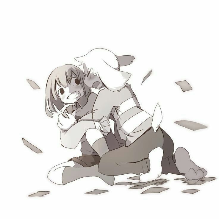Asriel x Frisk